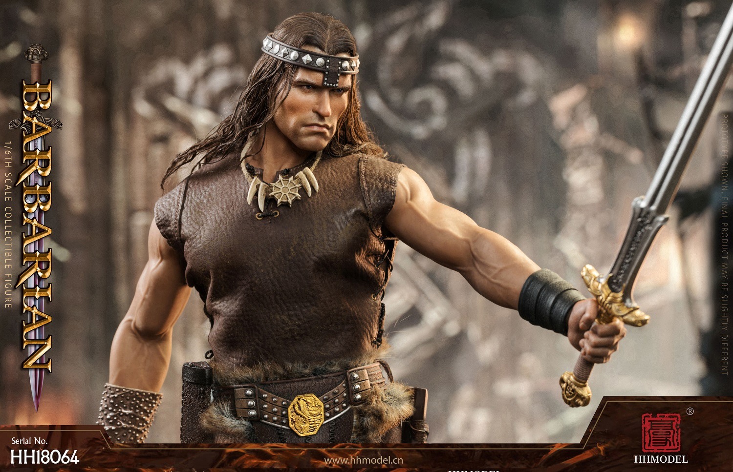 [สั่งจอง]HHMODEL & HAOYUTOYS HH18064 1/6 : Imperial Legion - Barbarian