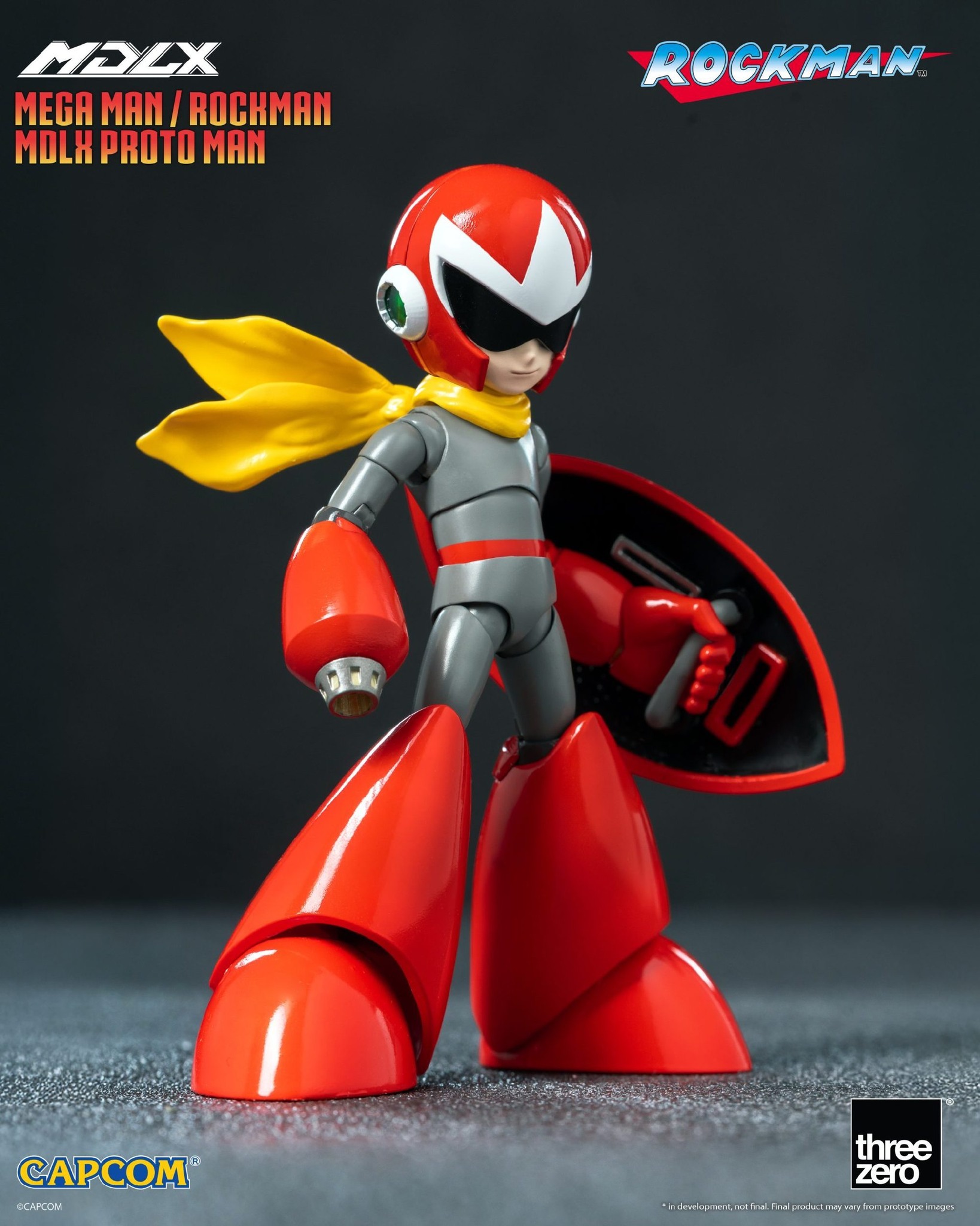 [สั่งจอง] Threezero : Mega Man MDLX - Proto Man (10.3 cm)
