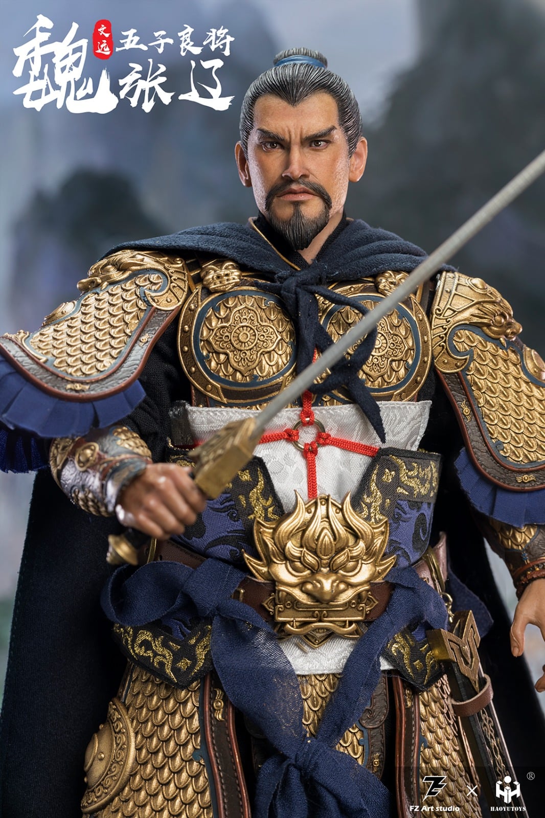 [สั่งจอง]FZ Art studio×HAOYUTOYS FZ-002 1/6 : The Legend of Heroes - Zhang Liao (Zhang Wenyuan)