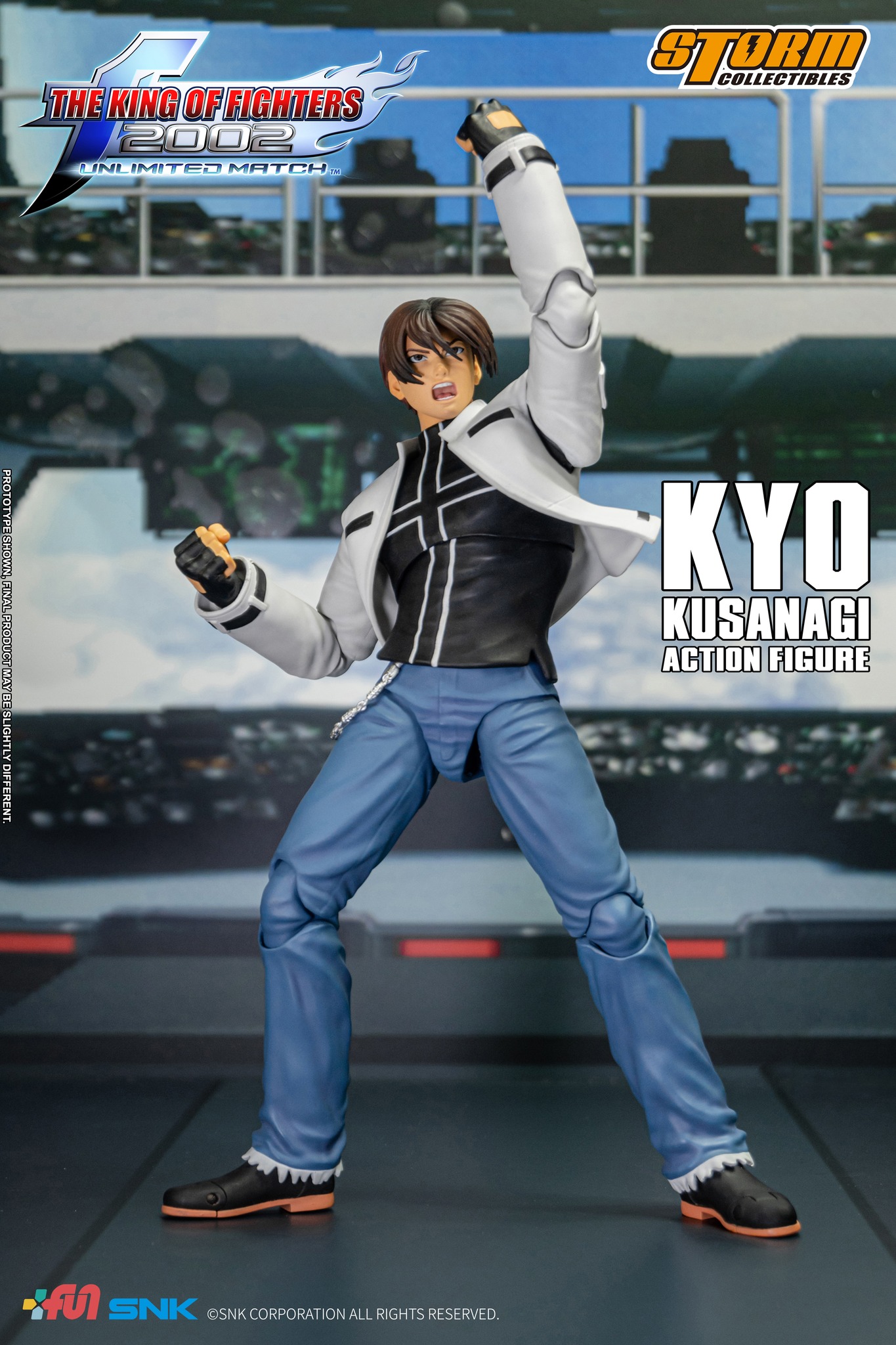 [สั่งจอง]Storm Collectibles SKKF08 1/12 : King of Fighters 2002 Unlimited Match - KYO KUSANAGI