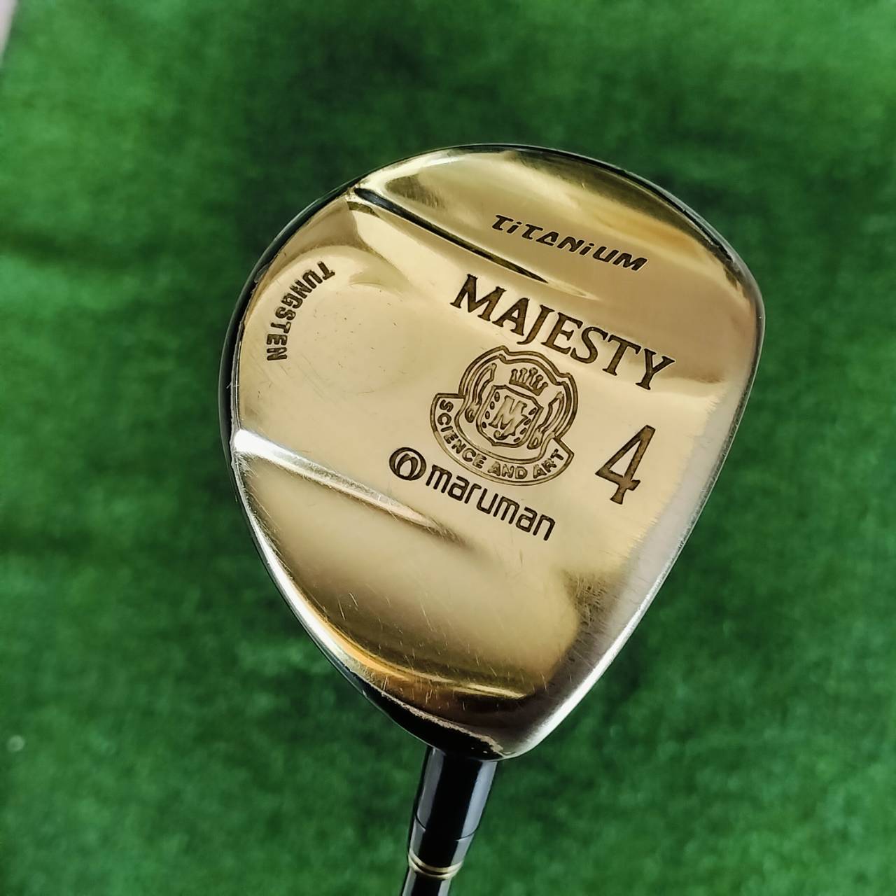 FW4 MARUMAN MAJESTY Ti TUNGSTEN ก้าน MARUMAN FLEX R สุดยอดตีไกล เป็น FW พรีเมี่ยมญี่ปุ่น จากแบรนด์ที่ตีไกล ระดับโลก ไม้กอล์ฟพรีเมี่ยมมือสอง ของแท้ By NakaraLuxurious