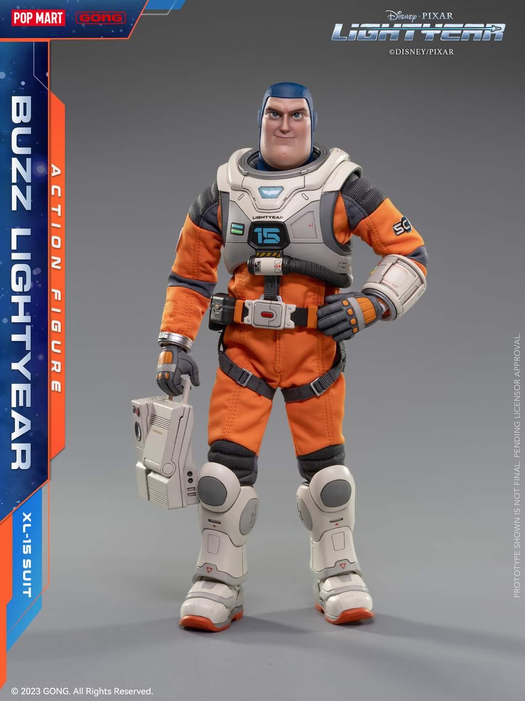 [สั่งจอง]POP MART Gong Studio : Buzz Lightyear XL-15 Suit version (22.5 Cm)