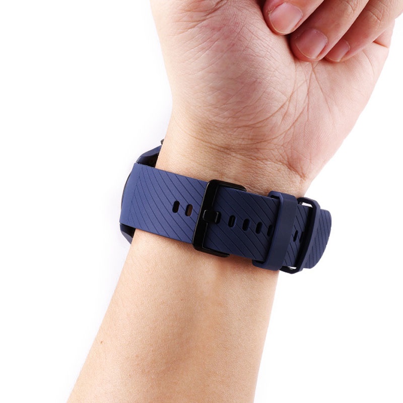 Shopdodi ASE สายนาฬิกา 22mm ซิลิโคน Xiaomi Watch S3/ Amazfit GTR4,Bip 5/Garmin Venu 3 Straps