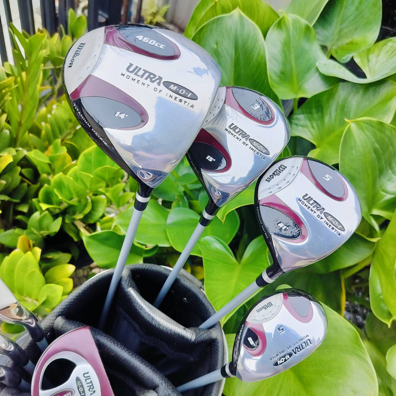 *ไม้กอล์ฟผู้หญิงครบชุด* WILSON ULTRA M.O.I. สร้างการชดเชยความผิดพลาดได้สูงสุด ไม้กอล์ฟพรีเมี่ยมญี่ปุ่นมือสอง ของแท้ By NakaraLuxurious