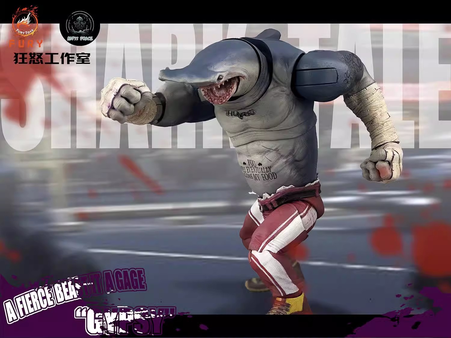 [สั่งจอง]fury toys 1/12 : Shark Tale (7นิ้ว)