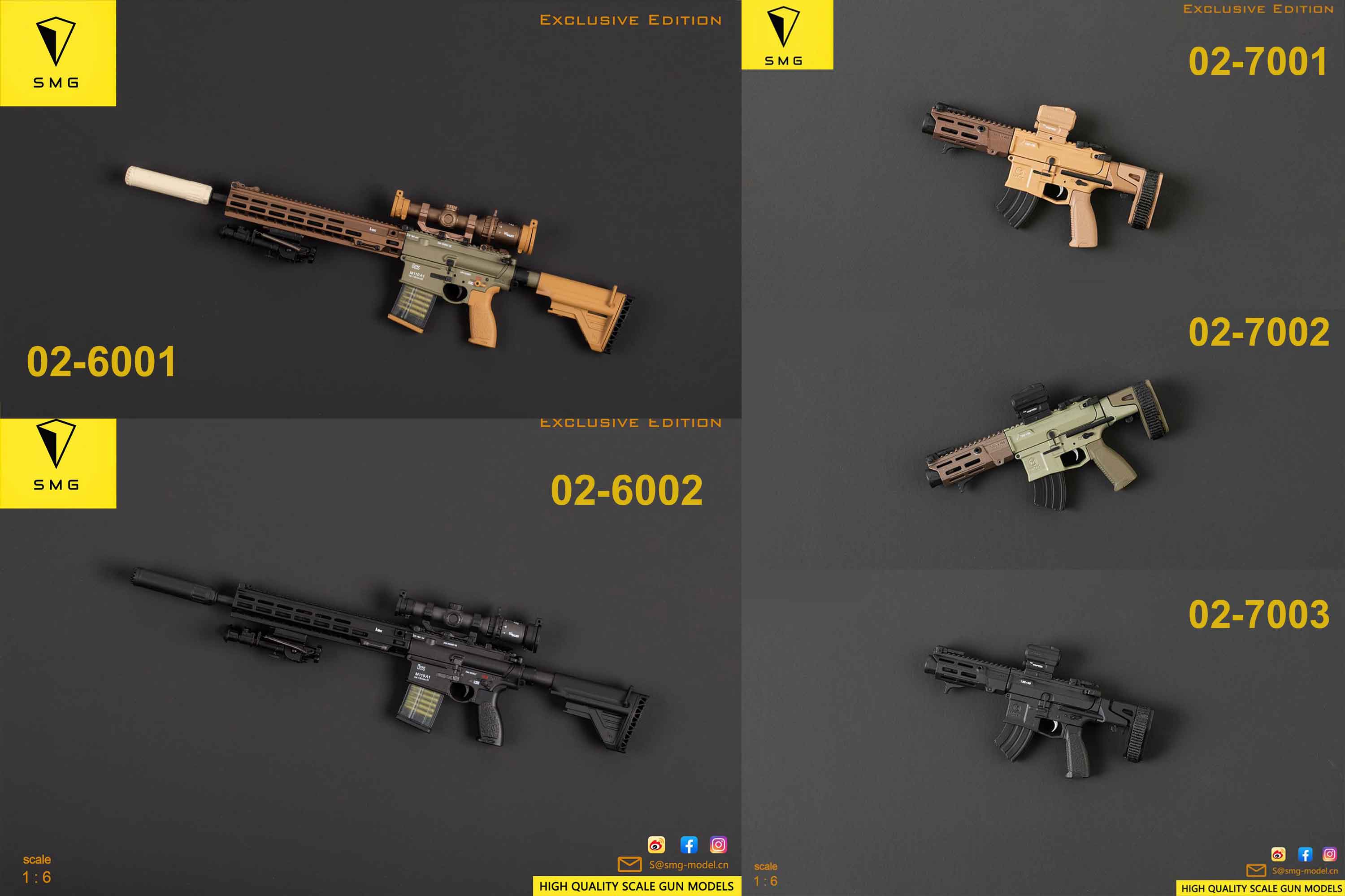 [สั่งจอง] SMG Model 1/6 Scale