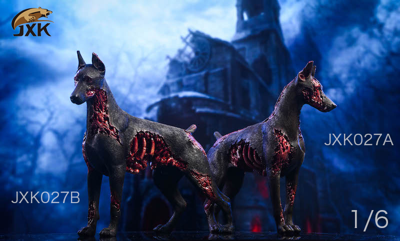 [สั่งจอง]JXK JXK027 A/B Zombie Dobermann Black
