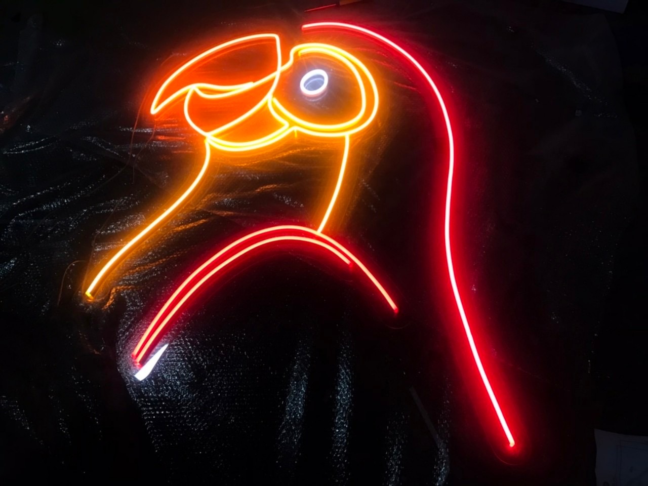 #ป้ายไฟนีออนดัดLED