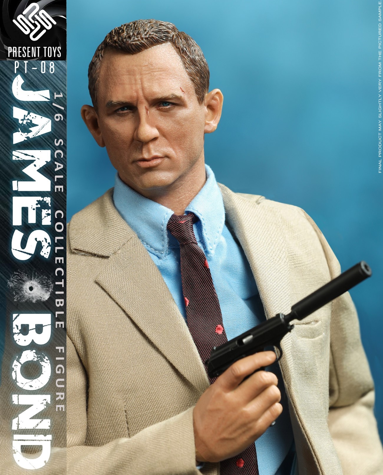 [สั่งจอง]PRESENT TOYS PT-SP08 1/6 : AGENT 007