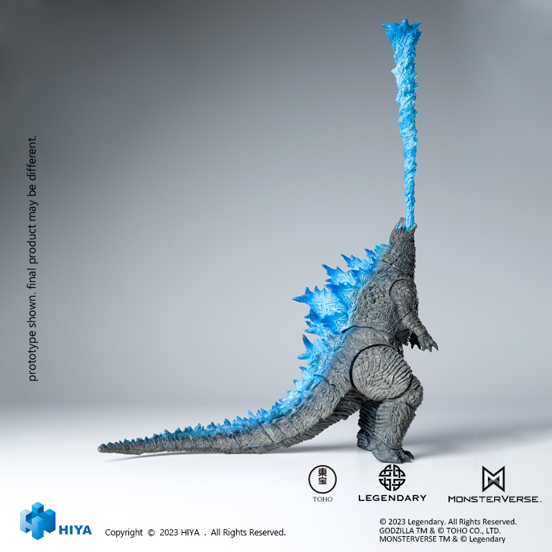 [สั่งจอง] Hiya Toys EXQUISITE BASIC 7" : (Godzilla vs. Kong) - Heat Ray Godzilla Translucent Ver.