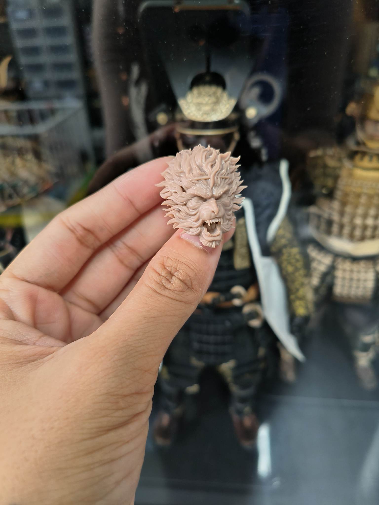 [พร้อมส่ง ] c.tudio 1/12 : Wukong custom Head เวอร์ชั่นหัวดิบไม่ลงสี - มีให้เลือก 4 แบบ