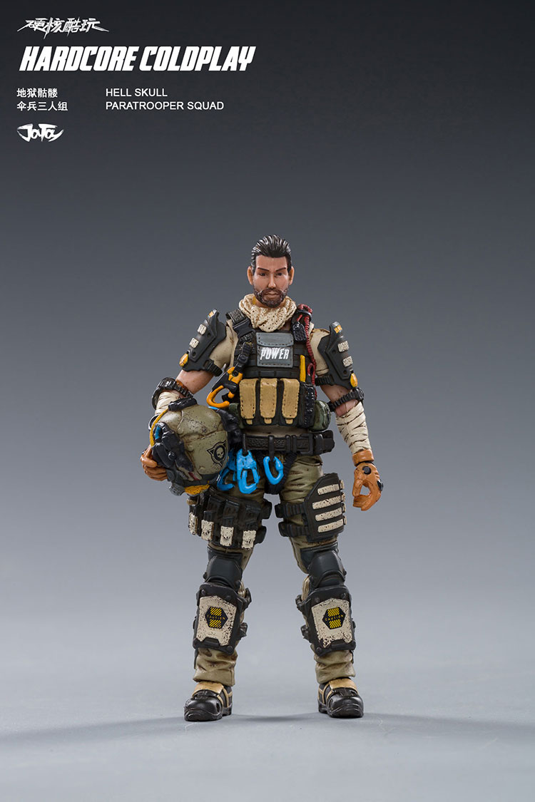 [สั่งจอง] JOYTOY 1/18 82011061 HELL SKULL PARATROOPER SQUAD
