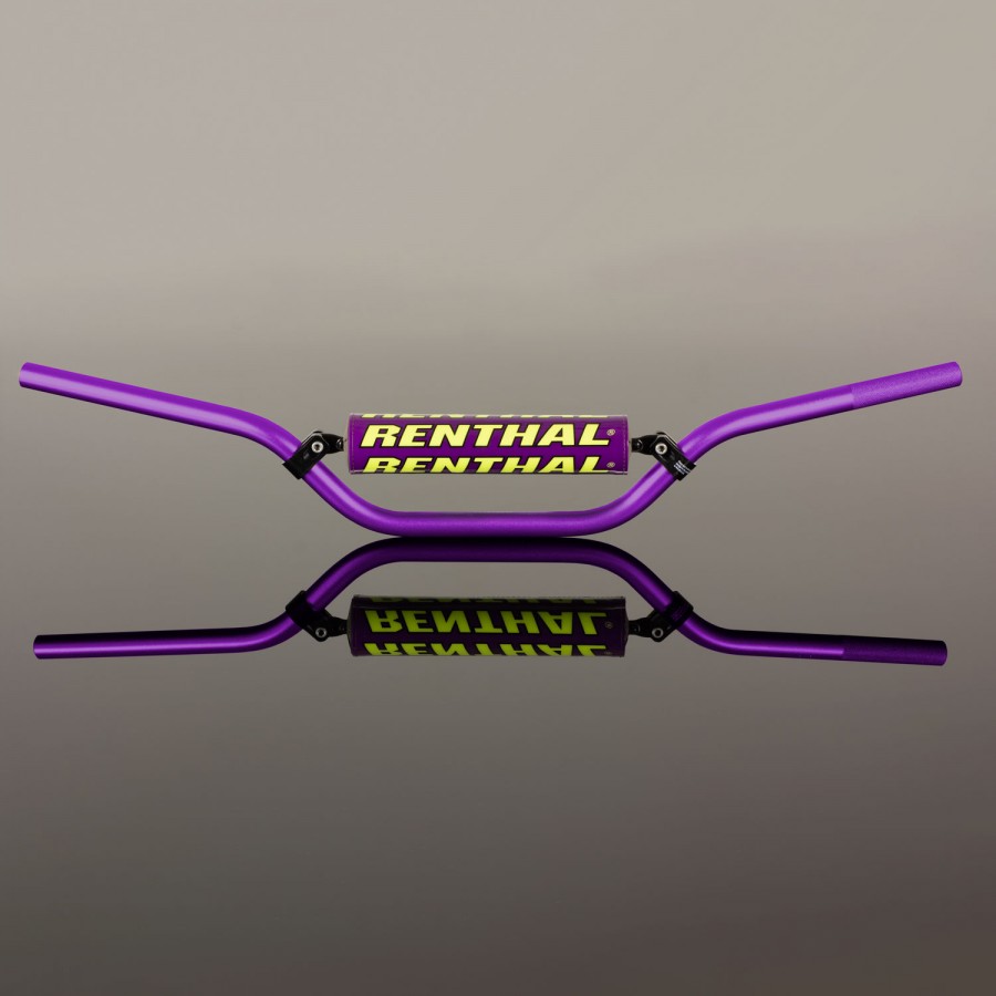 แฮนด์ Renthal 809 7/8in Handlebar (RC HIGH) Limited Edition Modern Retro Purple