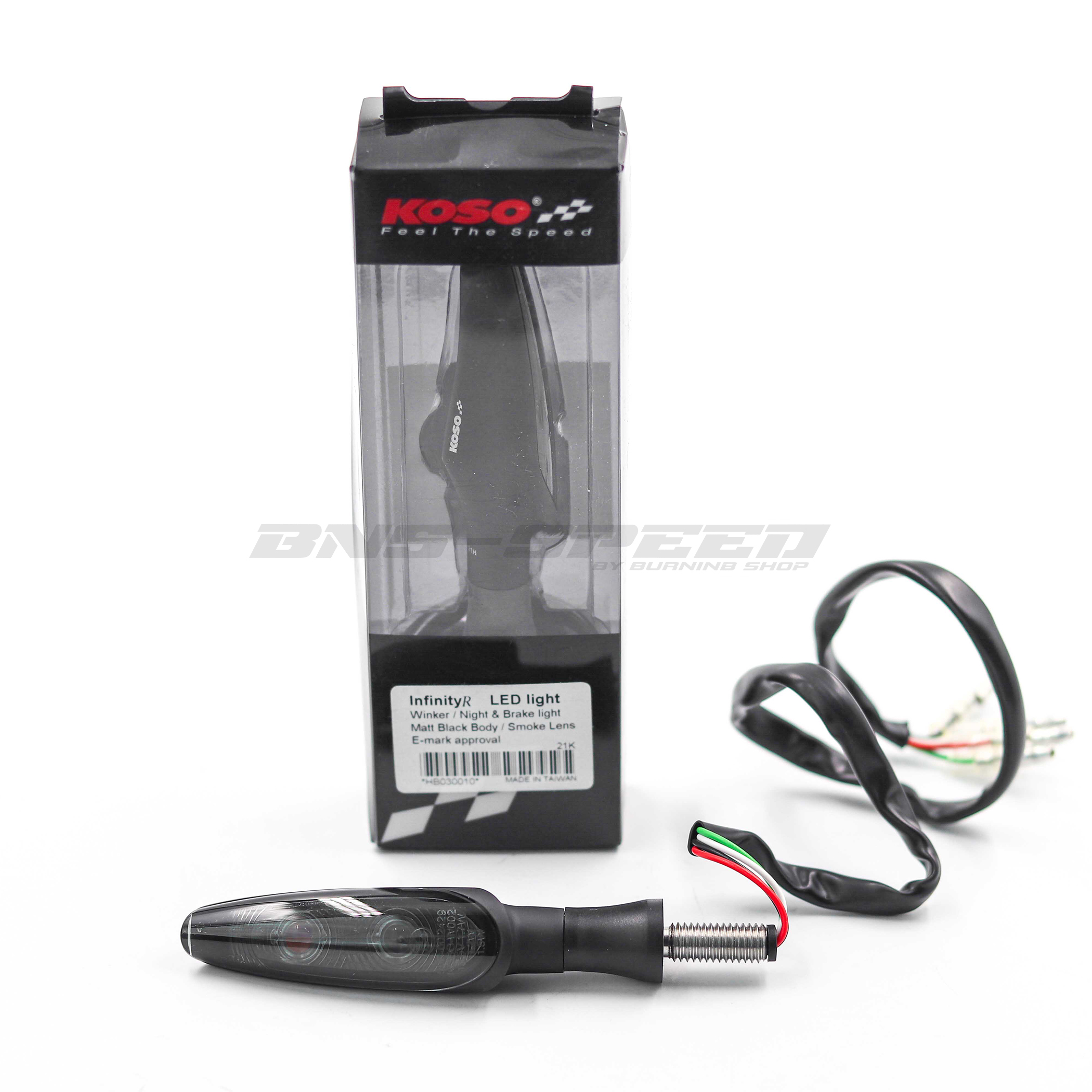 KOSO Infinity R LED เลนส์ Smoke (HB030010) ราคาพิเศษ
