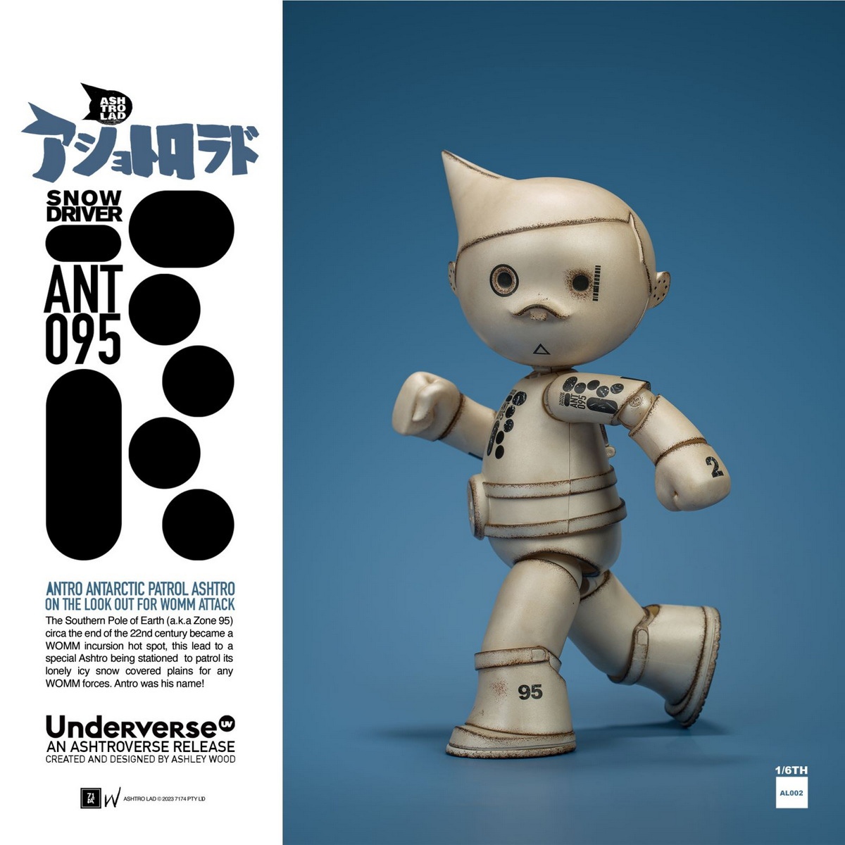 [สั่งจอง] Underverse ASHTROVERSE 8" : ANTRO ARCTIC PATROL ASHTRO LAD // SNOW DRIVER