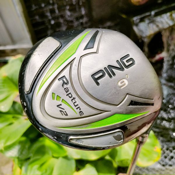 Driver PING Rapture V2 องศา 9 ก้าน ฺBASSARA TB43 FLEX R ก้านสุดพรีเมี่ยม ก้านเบามาก เร่งสปีดได้ดี ควบคุมดีมาก Driver หน้าเด้งมาก ตีง่าย ตีไกล ไม้กอล์ฟพรีเมี่ยมมือสอง ของแท้ By NakaraLuxurious