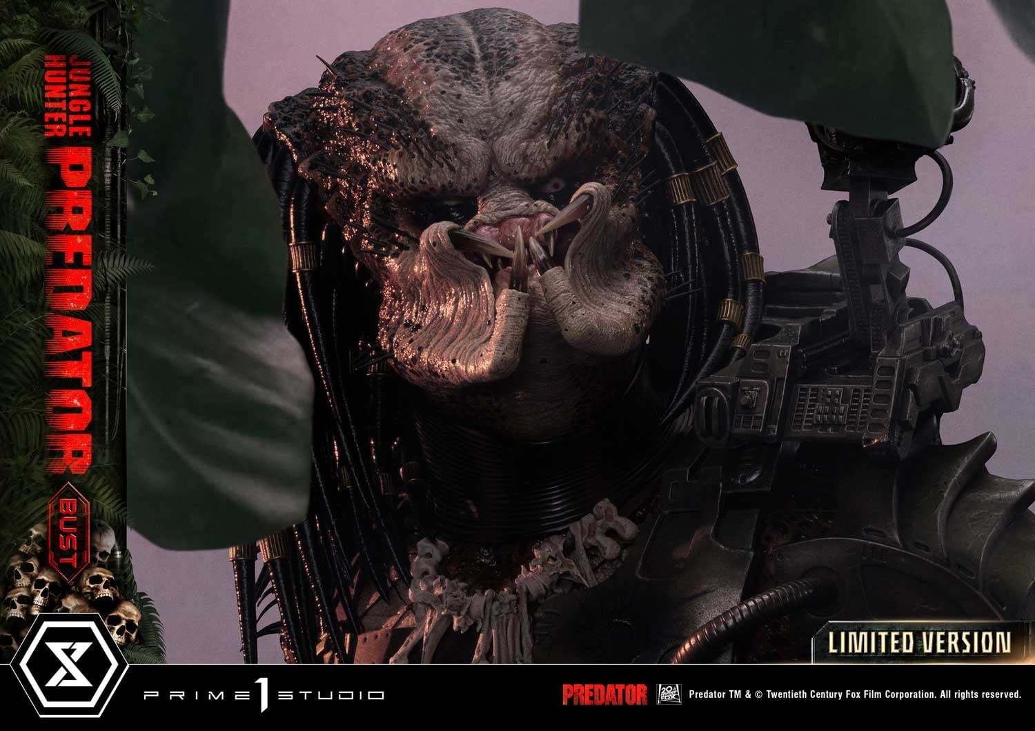 [สั่งจอง]Prime 1 Studio 1/3 : Jungle Hunter Predator Bust (Predator 1987)
