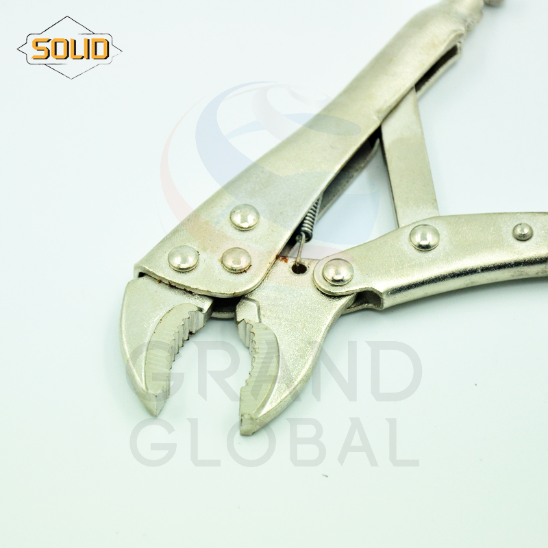 SOLID คีมล็อค คีม ครื่องมือช่าง ไข ปรับขนาดได้ 5 นิ้ว เหล็ก แข็งแรง