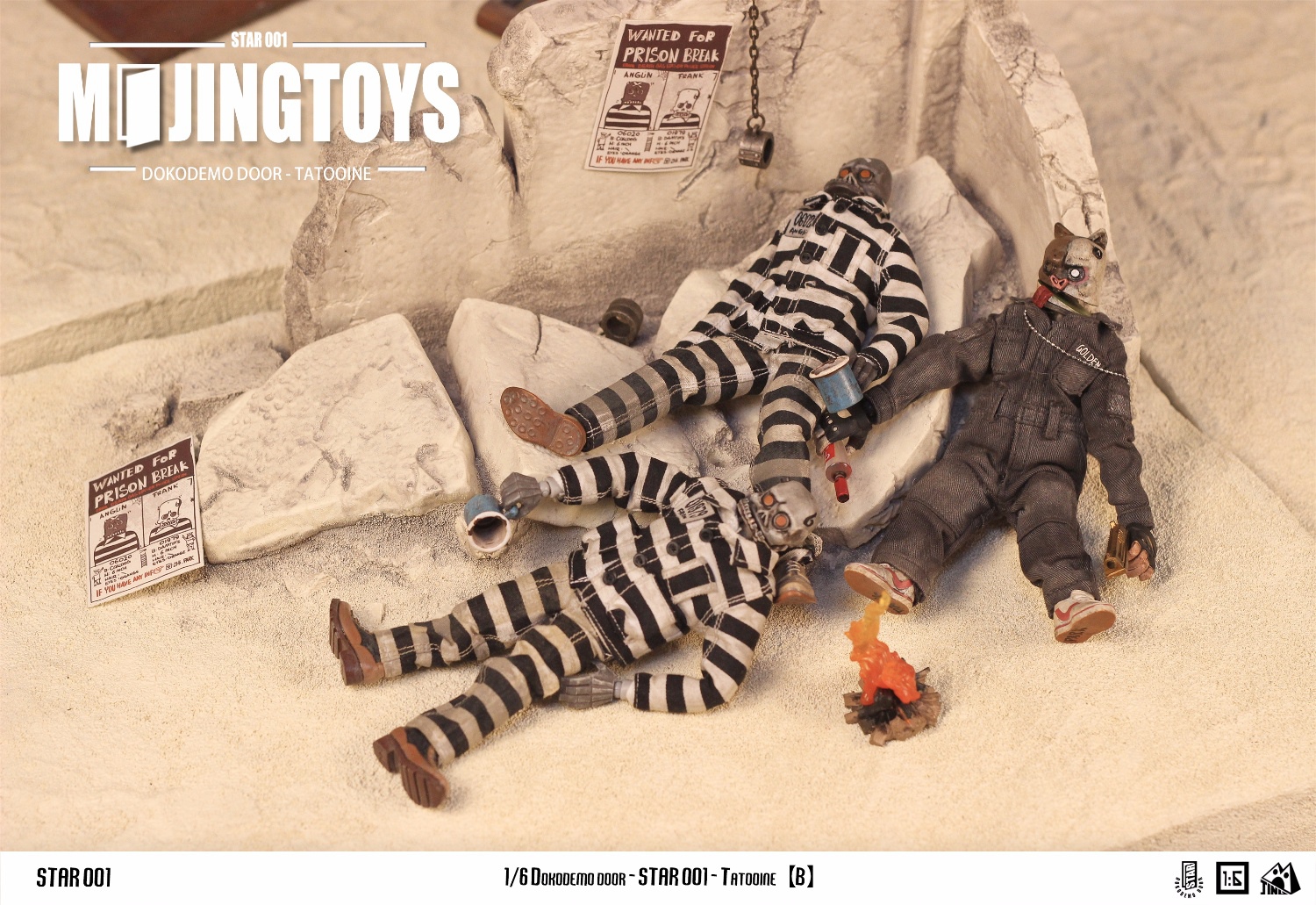 [สั่งจอง]mOjingToys STAR001 1/6 : Dokodemo Door Scene Series - Star Wars Tatooine