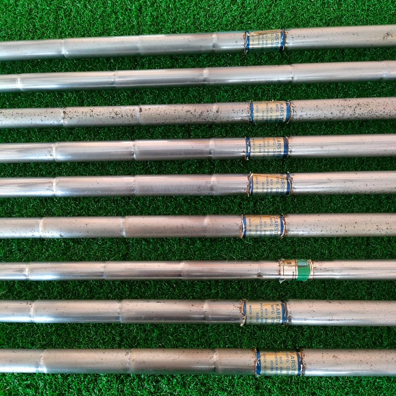 ชุดเหล็ก PING EYE รุ่นแรก มีเหล็ก 3-9 เเละ PW SW สุดคลาสสิค สภาพเดิมมาก ก้านเดิมทุกอย่างครับ ตีดีที่สุด สปินจัดมาก