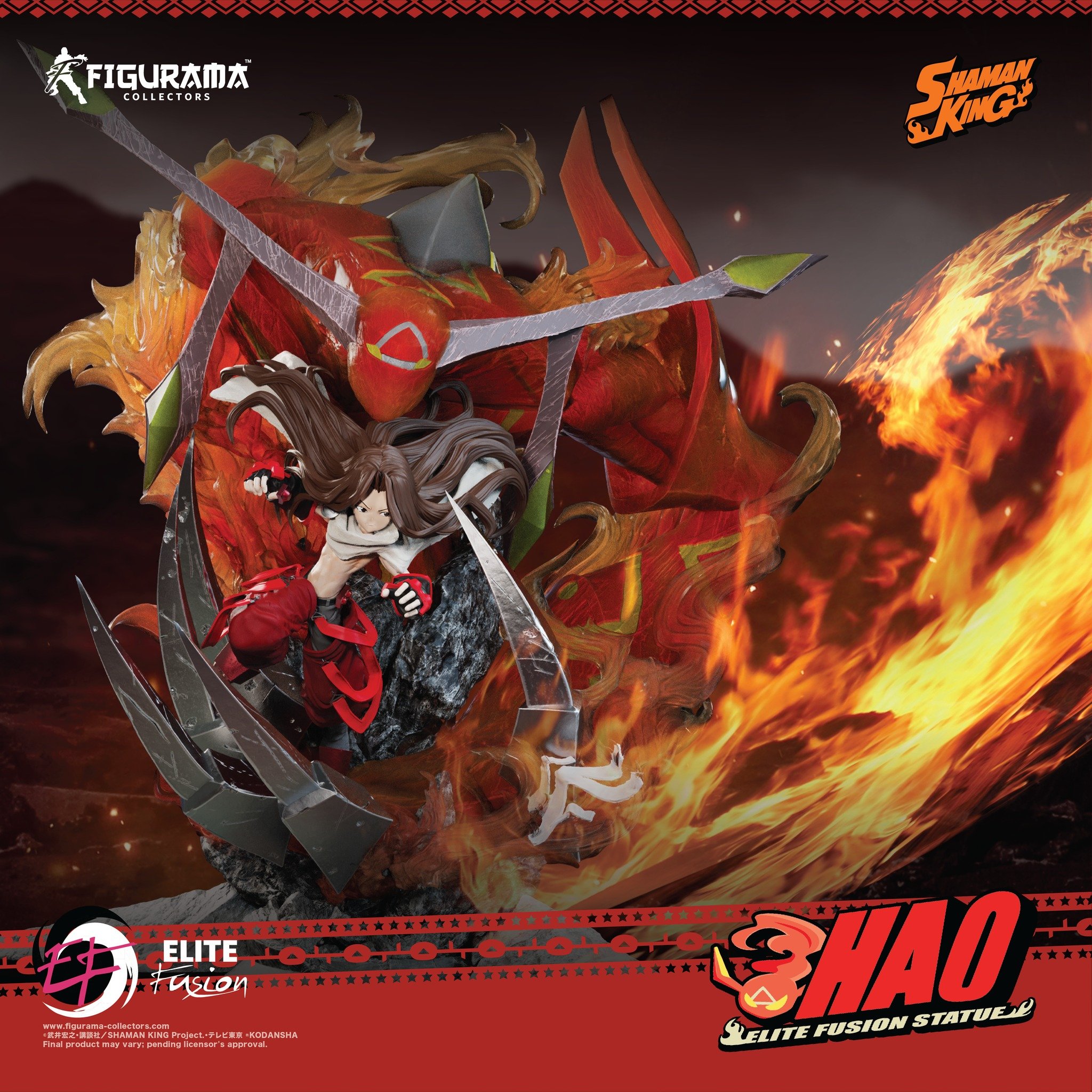 [สั่งจอง]Figurama Collectors 1/6 : Shaman King - Hao Elite Fusion Statue