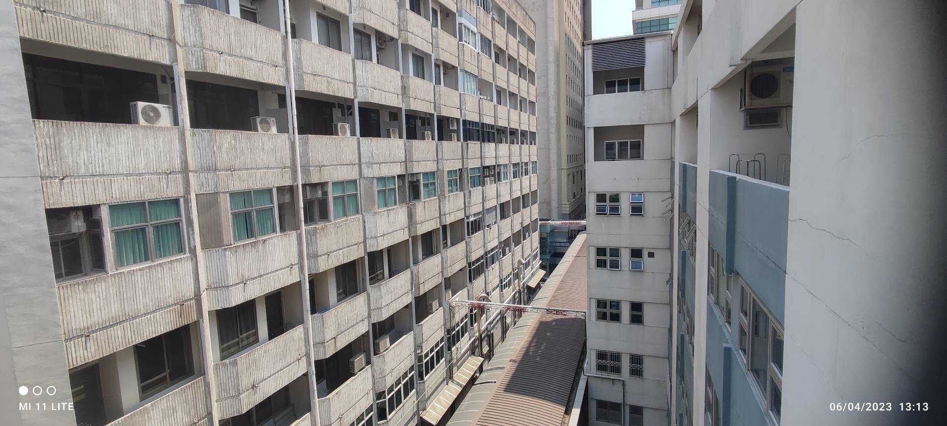 งานติดตั้งกันสาด หอพักพยาบาล โรงพยาบาลศิริราช