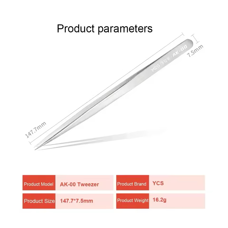 แหนบ YCS : AK-00 Precision Pointed Tweezer