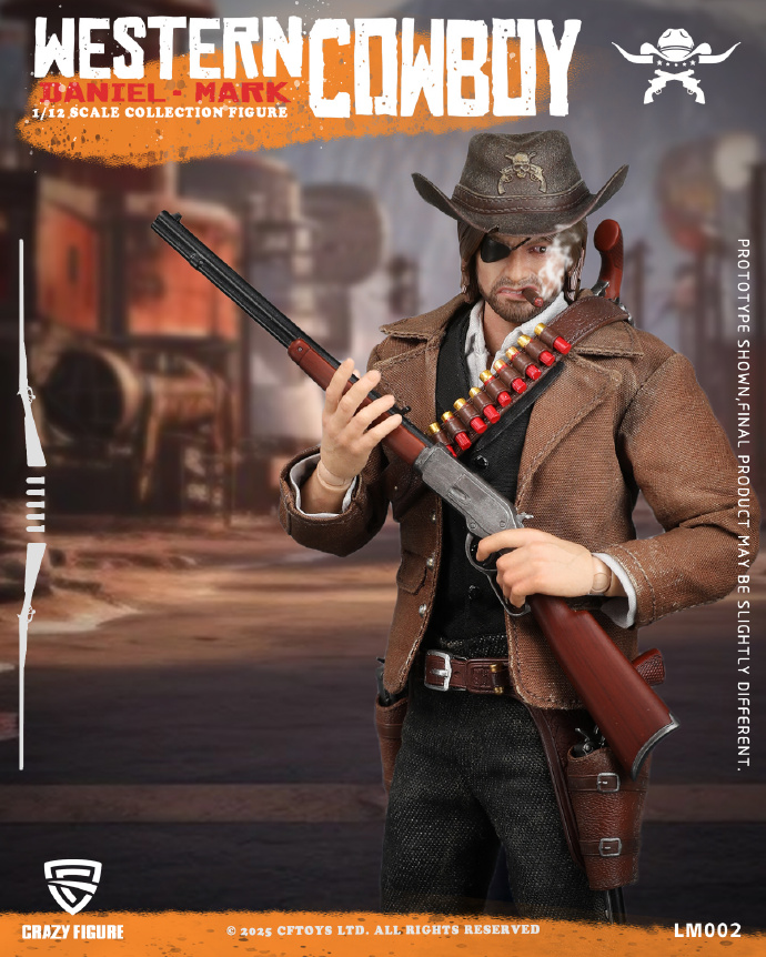[สั่งจอง]CFTOYS LM002 1/12 : Western Cowboy Daneiel - Mark