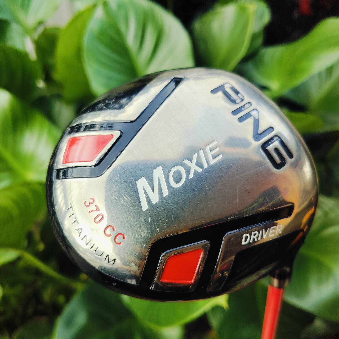 ***ไม้กอล์ฟเด็ก*** Driver PING MOXIE มี COVER แท้ ก้าน PING ความยาว 35 นิ้ว หัวใหญ่ 370 CC. เทียบกับขนาด เป็นหัวไม้ที่ใหญ่มาก ตีง่าย เสียงเพราะ วัสดุ BETA TITANIUM เหมือนของผู้ใหญ่ ไม้กอล์ฟพรีเมี่ยมมือสอง ของแท้ By NakaraLuxurious