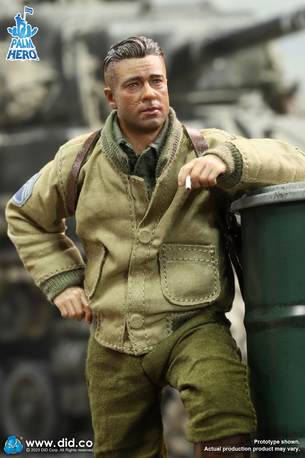 [สั่งจอง]DID XA80019 1/12 : Palm Hero Series 2nd Armored Division “Hell On Wheels” – SSGT Donald