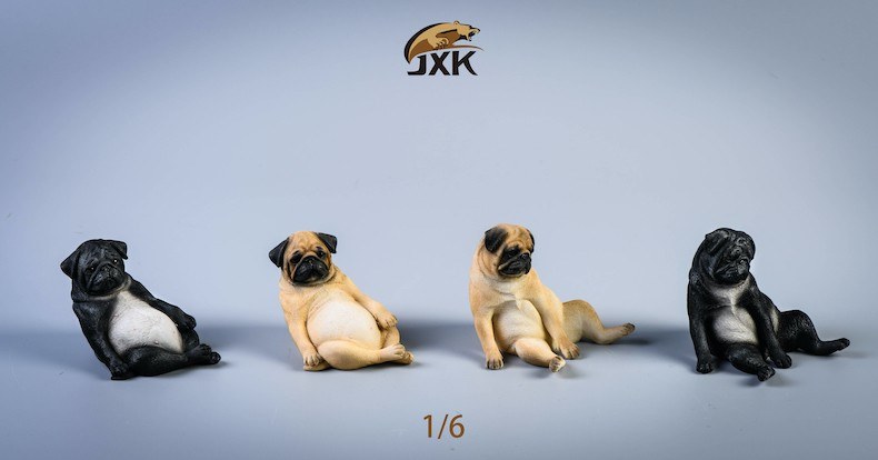 [สั่งจอง]JXK 1/6 JXK038A/B/C/D : Pug With Sofa Set