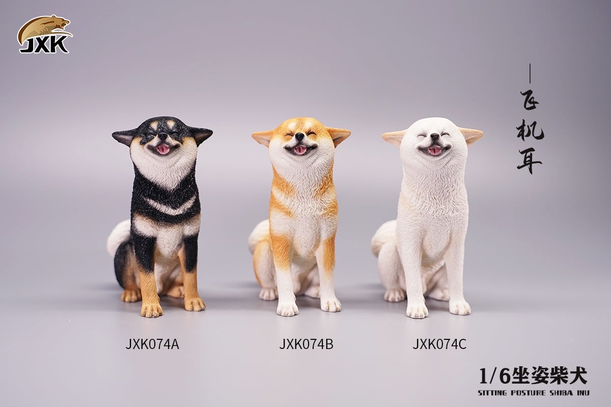 [สั่งจอง]JXK 1/6 : Sitting Shiba Inu