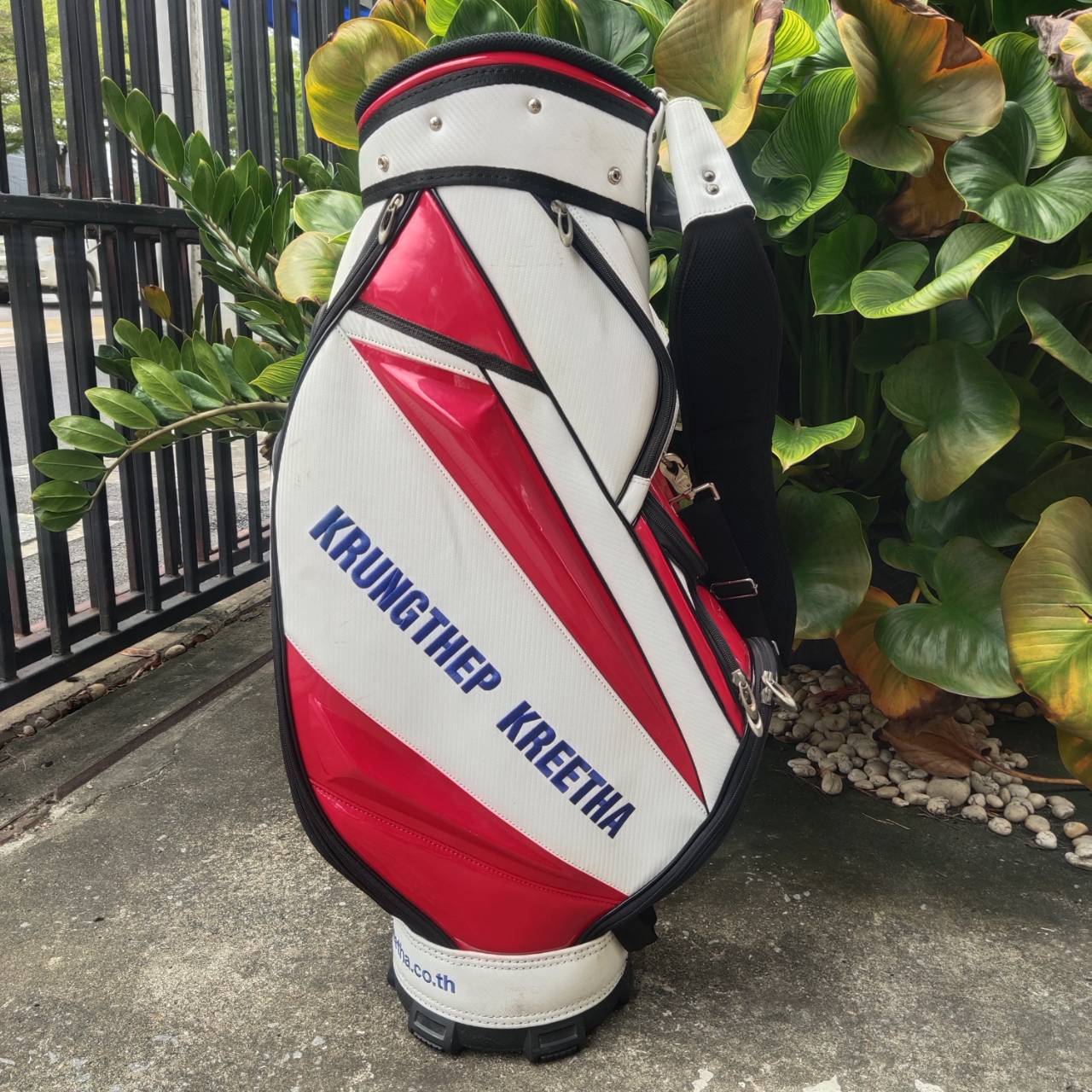 ถุงกอล์ฟกรุงเทพกรีฑา มือสอง สภาพสวยเดิมๆ วัสดุรักษาง่าย ถุง TOUR ใบใหญ่ ใส่ไม้ได้ครบ
