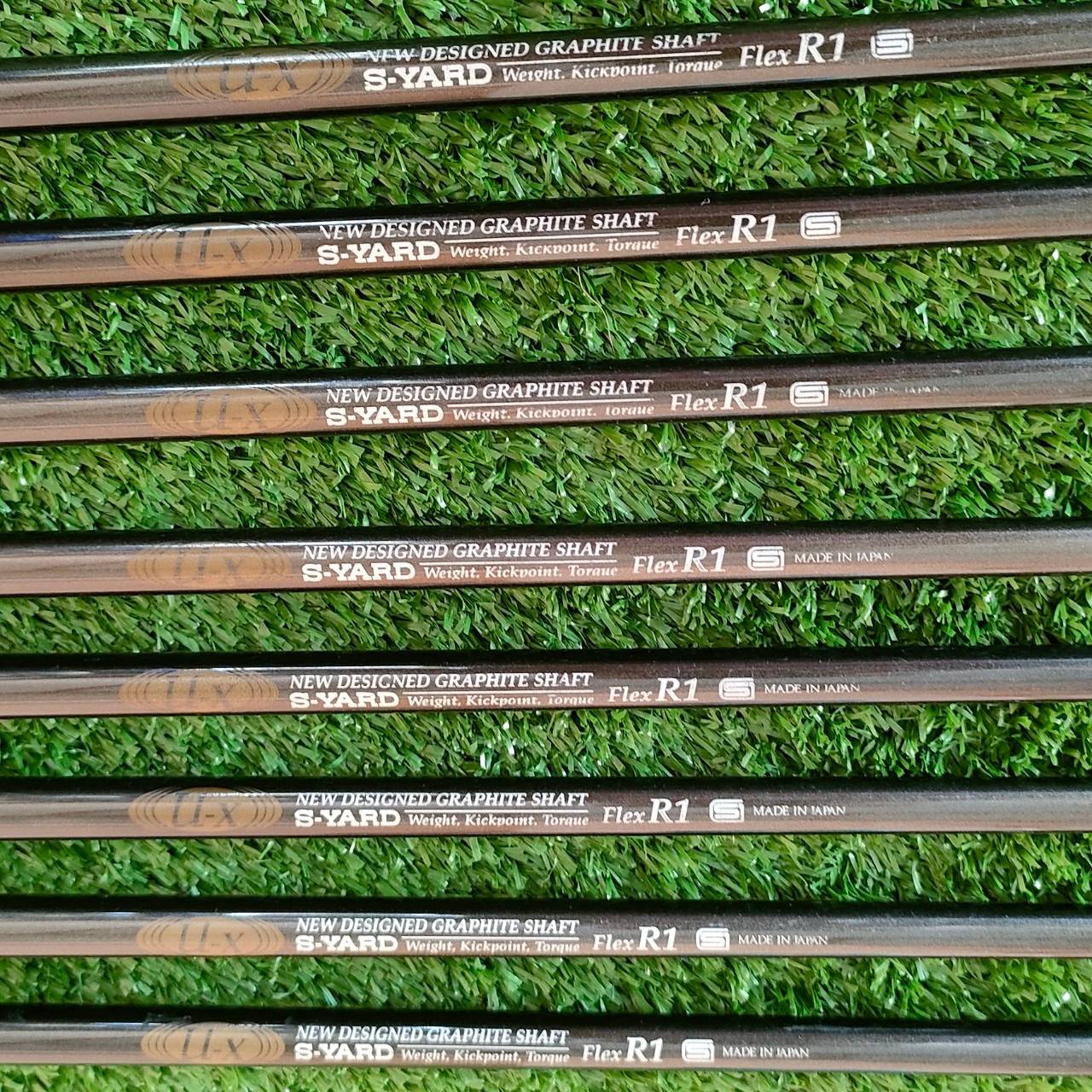 ชุดเหล็ก S-YARD U-X มีเหล็ก 3-9 เเละ PW ก้าน NEW DESIGNED FLEX R1 เหล็ก FORGED CAVITY คุณภาพพรีเมี่ยม