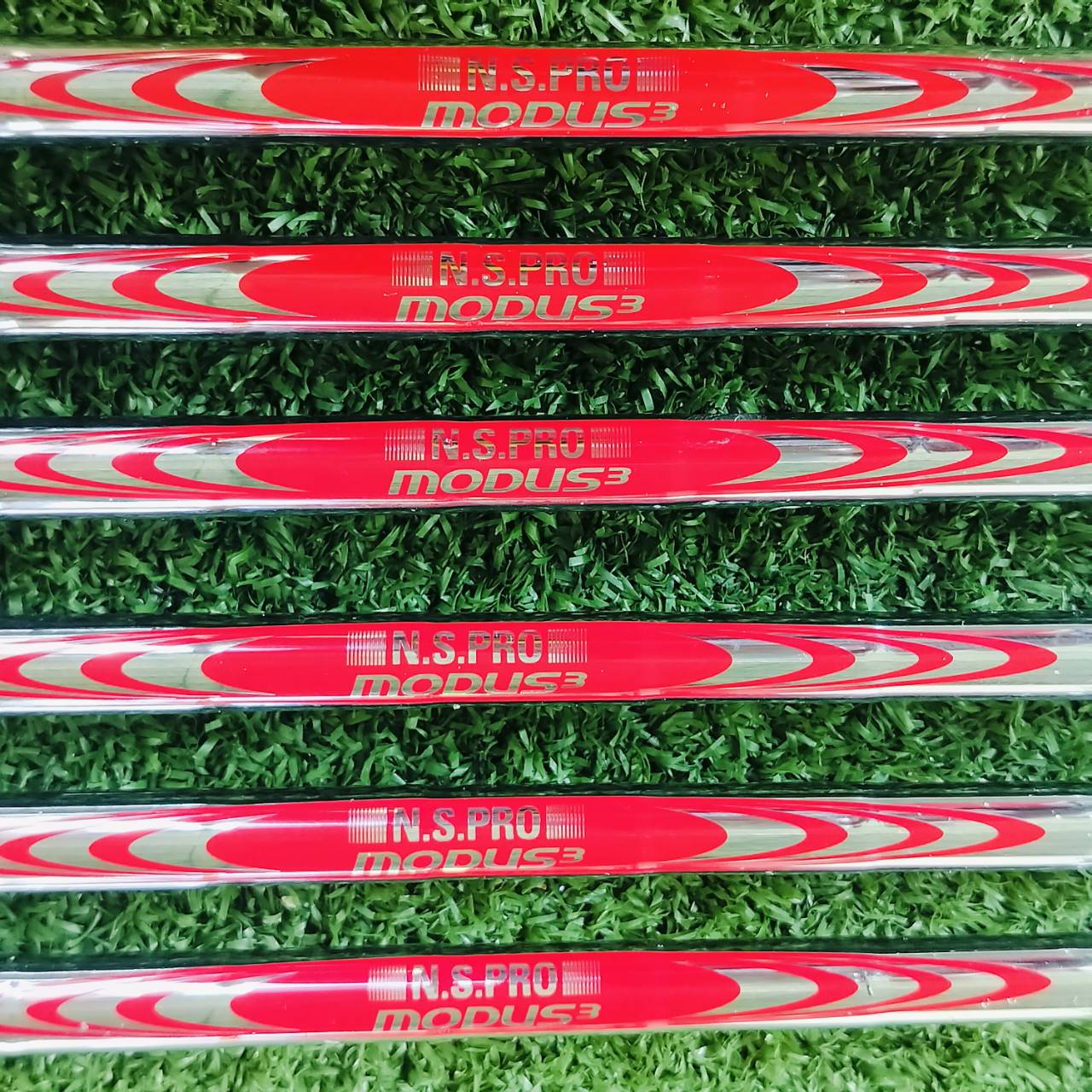 ชุดเหล็ก A Grind R1 BLADE ก้าน NS PRO MODUS TOUR120 FLEX S เหล็ก FORGED พรีเมี่ยม จาก KOBE JAPAN หายากมาก ไม้กอล์ฟพรีเมี่ยมมือสอง ของแท้ By NakaraLuxurious