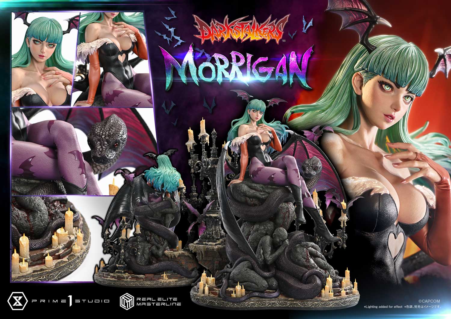 [สั่งจอง]Prime 1 Studio REMDKS-01 : Morrigan (Darkstalkers)