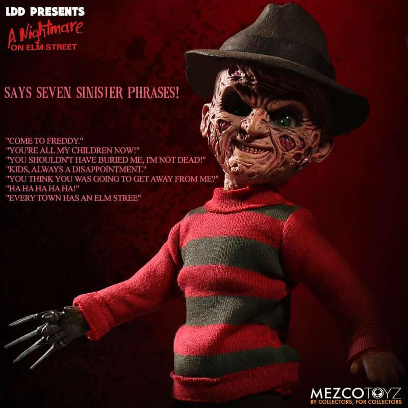 [สั่งจอง]Mezco toyz 10" : Living Dead Dolls Freddy Krueger with Sound