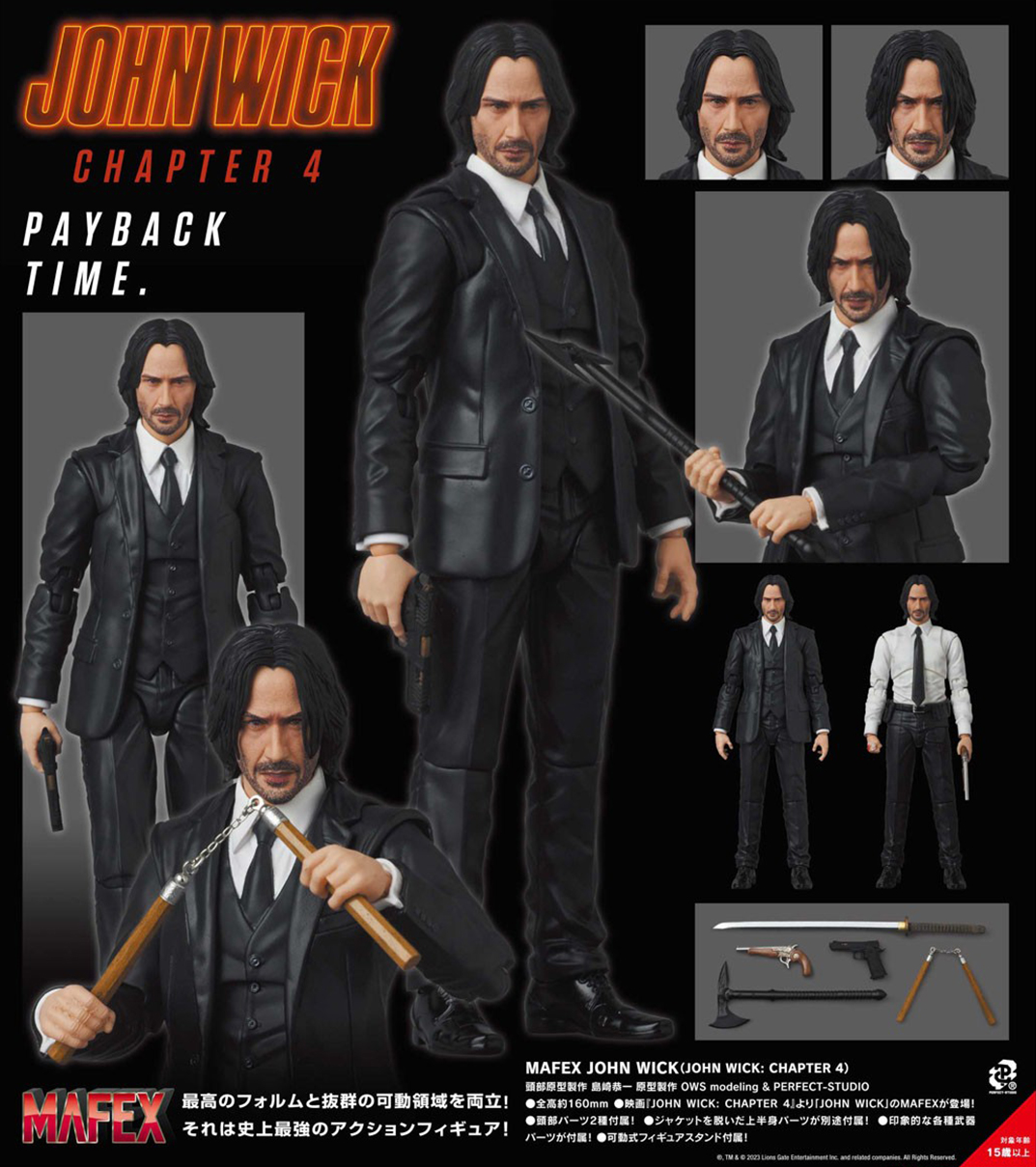 [สั่งจอง]MAFEX No.212 : JOHN WICK:CHAPTER4