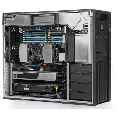 HP Z800 Workstation Cpu x5650 x2 Ram 32 GB HDD 500 GB x2 VGA Quadro K600