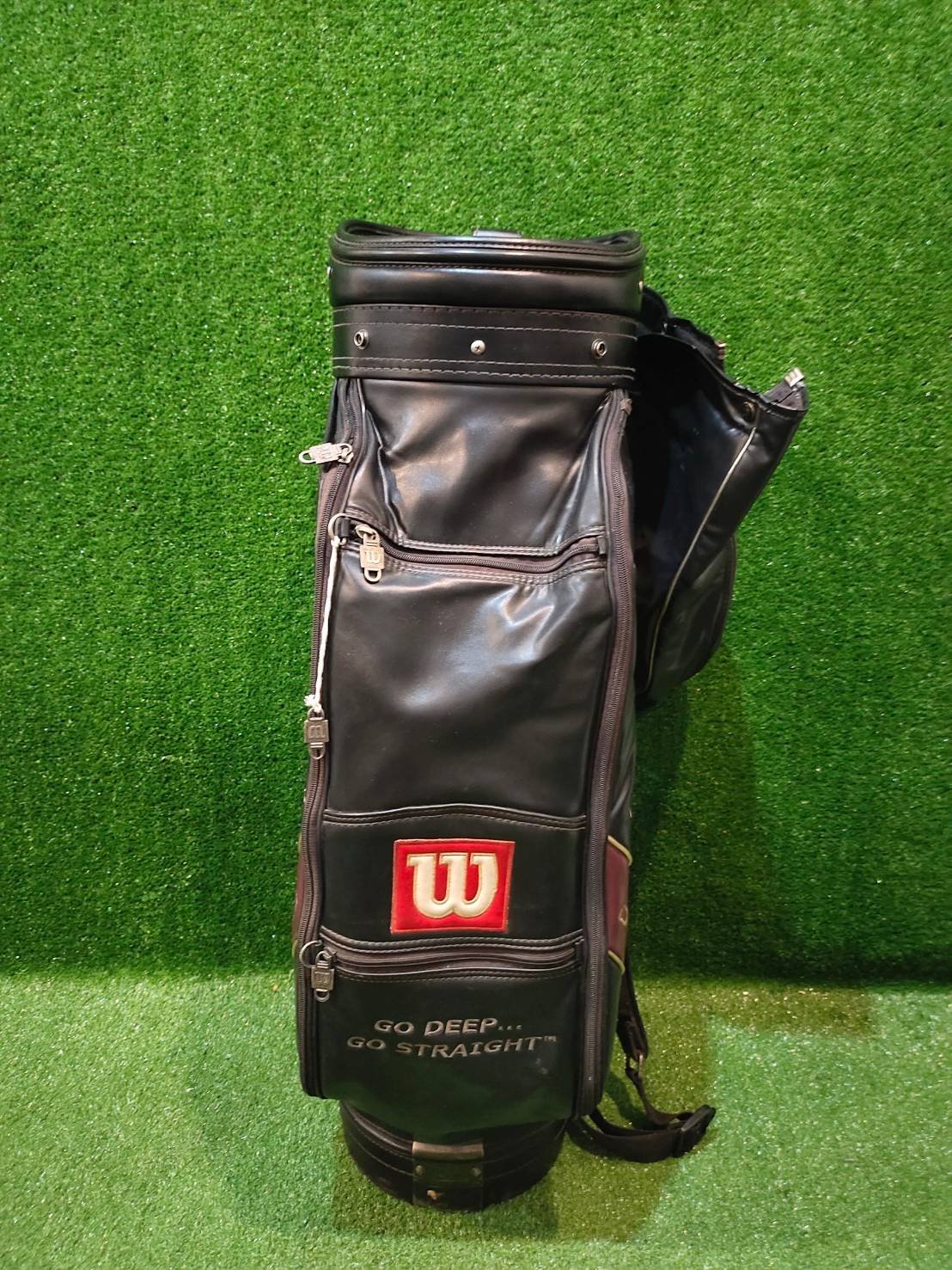 ถุงกอล์ฟหนัง WILSON DEEP RED ถุง TOUR