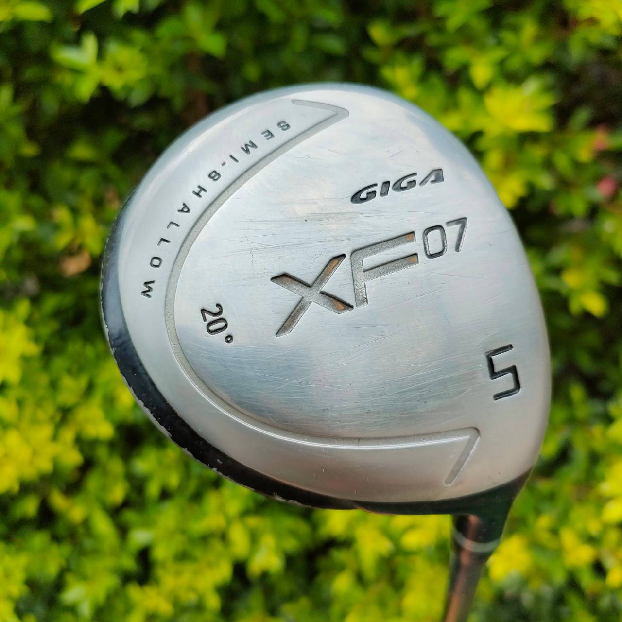 FW5 GIGA XF07 องศา 20 ก้าน HKL XF FLEX R ญี่ปุ่นแท้ๆ คุณภาพวัสดุดีมาก สภาพไม่สวยแต่ตีดีมาก ไม้กอล์ฟมือสอง ของแท้ BY NakaraLuxurious