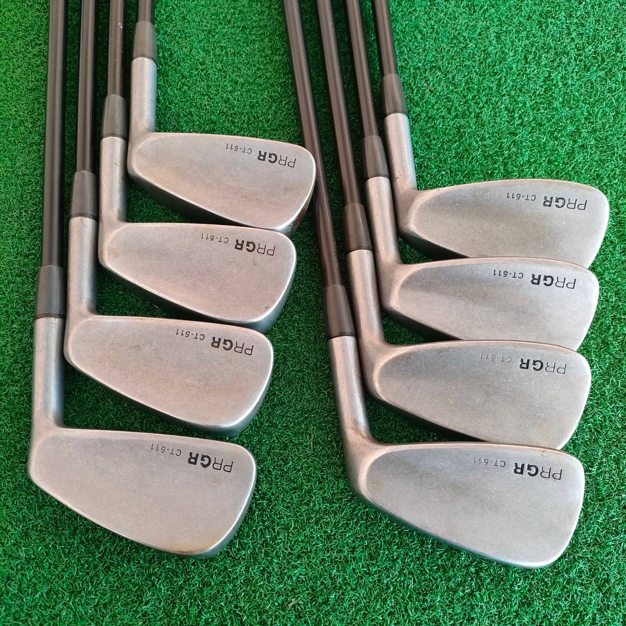 ชุดเหล็ก PRGR CT-511 มีเหล็ก 3 - 9 PW ก้าน M40 EV-670 FLEX S ชุดเหล็กพรีเมี่ยมจากญี่ปุ่น น้ำหนักเบา เหมาะกับคนเอเชีย PRGR ราคานี้พลาดไม่ได้