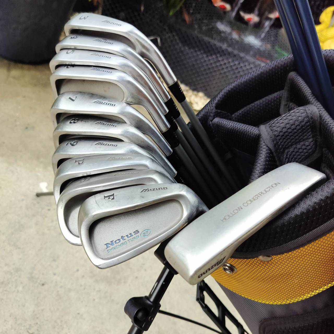 FULLSET MIZUNO PRO พร้อมถุงกอล์ฟขาตั้งอย่างดี ไม้ญี่ปุ่นแท้ๆ คุณภาพดีมากๆ ก้านเบา ครบชุด พร้อมออกรอบได้เลยค่ะ ไม้กอล์ฟพรีเมี่ยมมือสอง ของแท้ By NakaraLuxurious