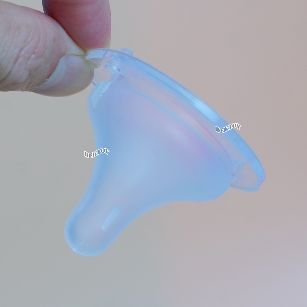 Attoon แอทตูน จุกนมแอทตูนนุ่มไม่ดูดไม่ไหล Hamonize จุกนมคอกว้างรูจุกแบบกากบาทX แพ็ค2ชิ้น