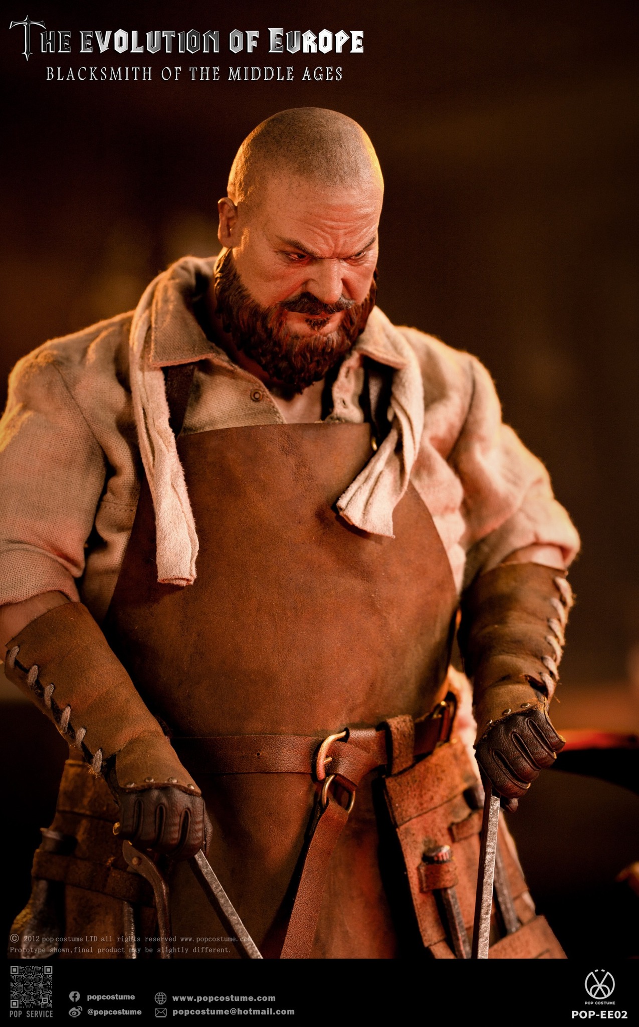[สั่งจอง] POP COSTUME POP-EE02 1/6 : The Evolution of Europe Blacksmith