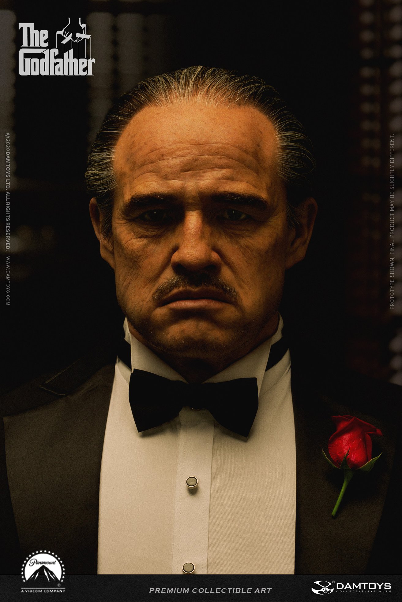 [สั่งจอง]DAMTOYS CS017 1/1 Life-Size Bust : "The Godfather" 1972 Edition