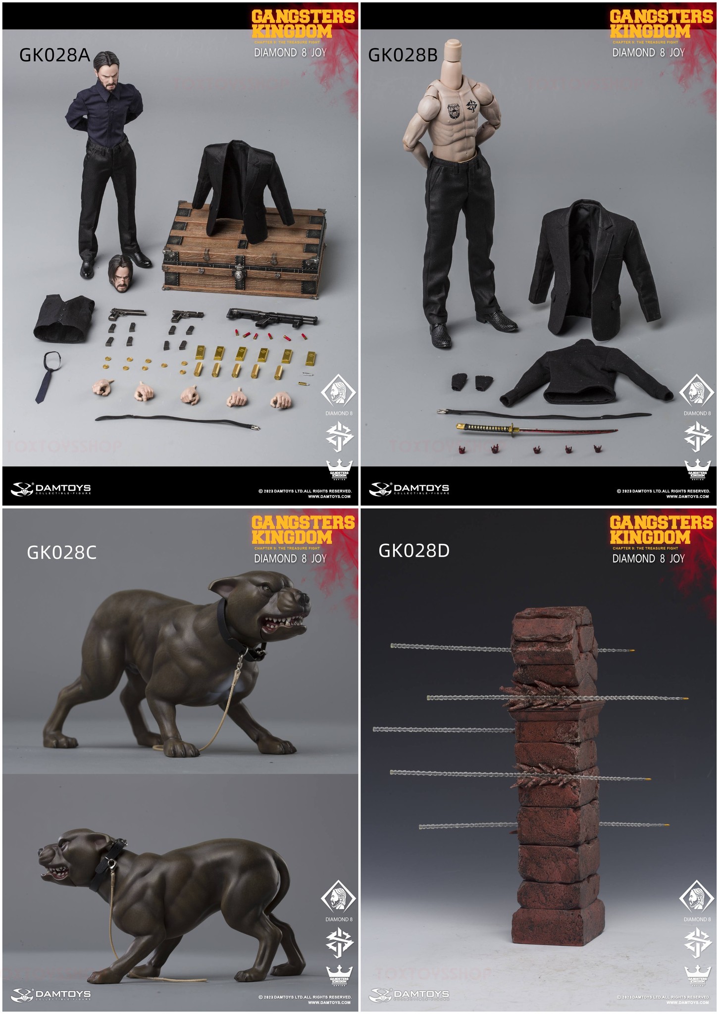 [สั่งจอง]DAMTOYS 1/6 : Gangsters Kingdom DIAMOND 8