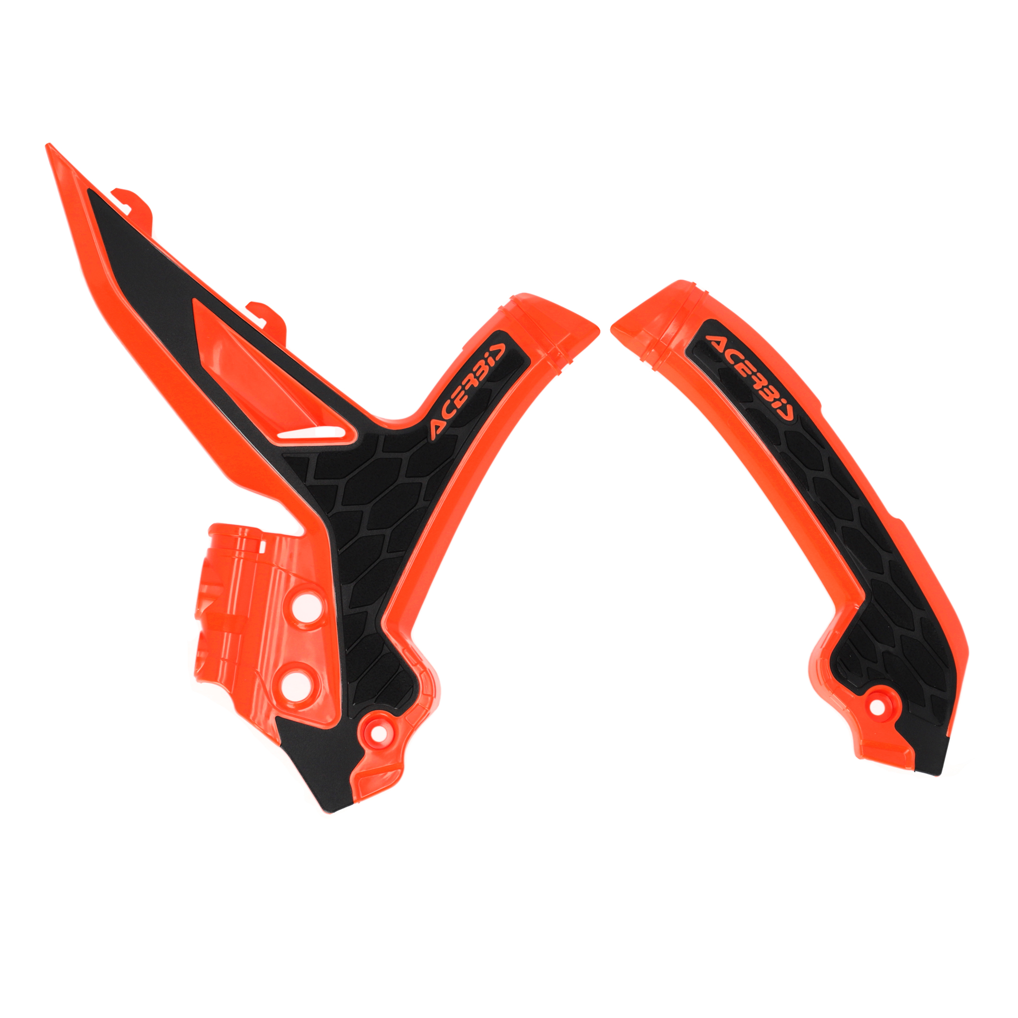 การ์ดเฟรม Acerbis X-grip Frame Protector Orange/Black - KTM EXC-F/EXC/SX/SX-F/XC/XC-F/XC-W/XCF-W/XW-F 23-25