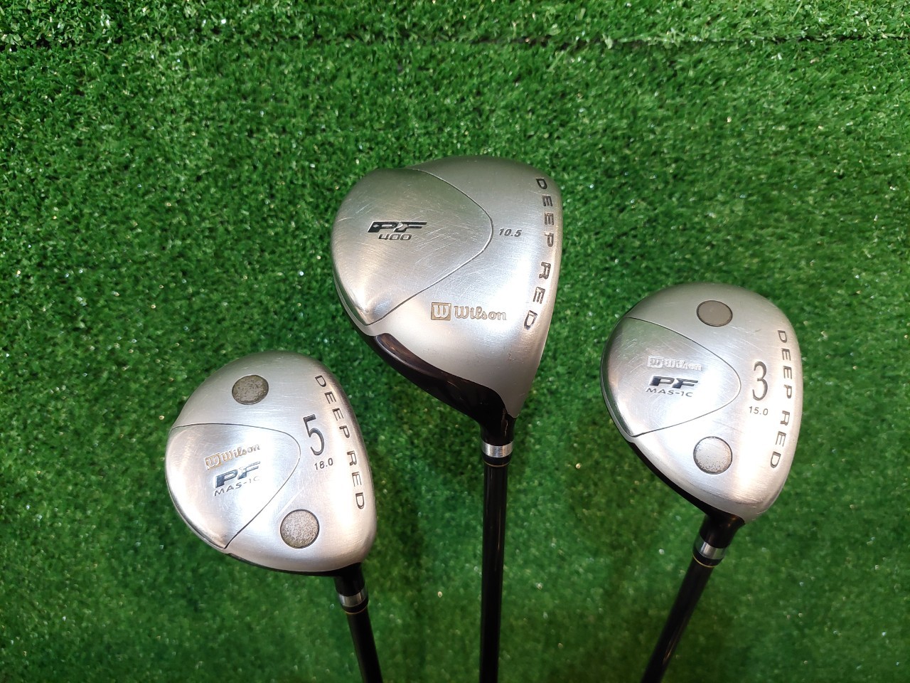 ไม้กอล์ฟครบชุดสุดพรีเมี่ยม WILSON DEEPRED ชุดเหล็กเป็นรุ่น FAT SHAFT