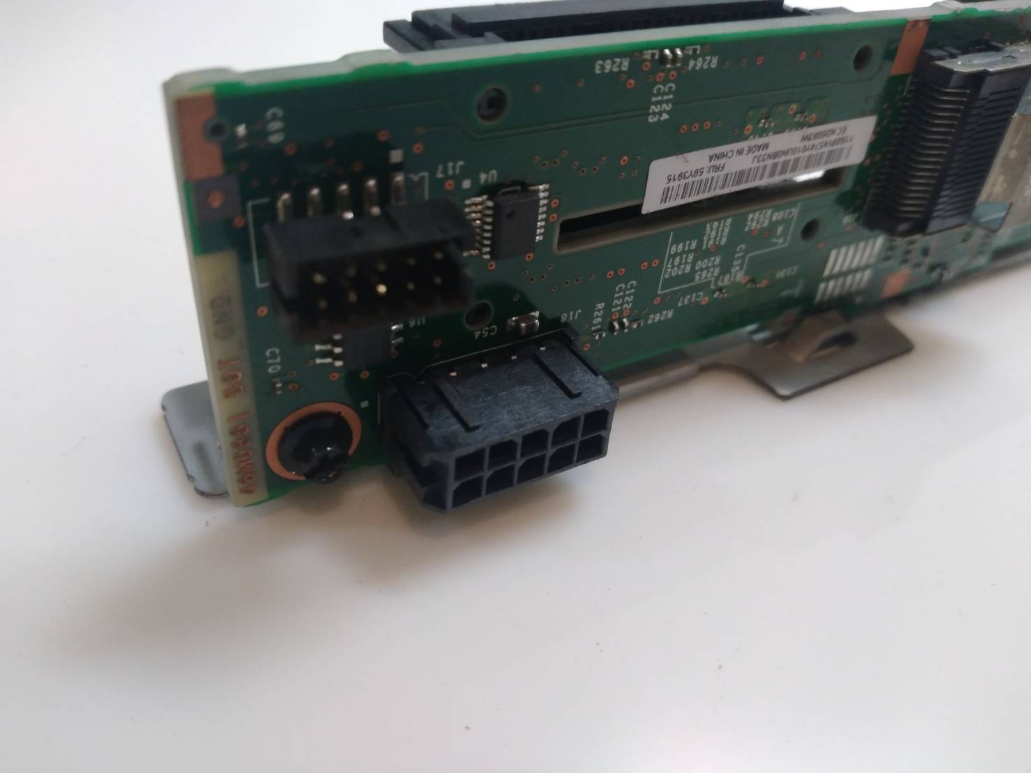 IBM X3550 M3 X3650 2.5' HDD SAS Backplane Board 59Y3915